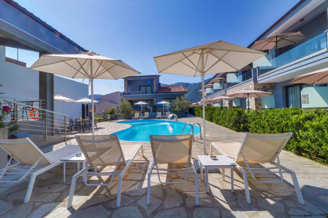 Theros Villas & Suites Chrysi Ammoudia Extérieur photo