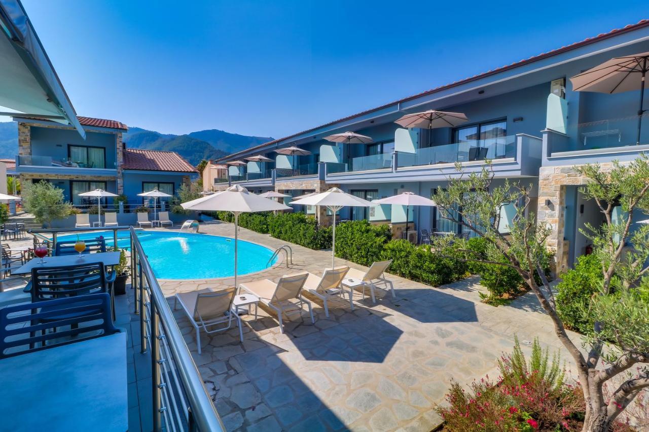 Theros Villas & Suites Chrysi Ammoudia Extérieur photo